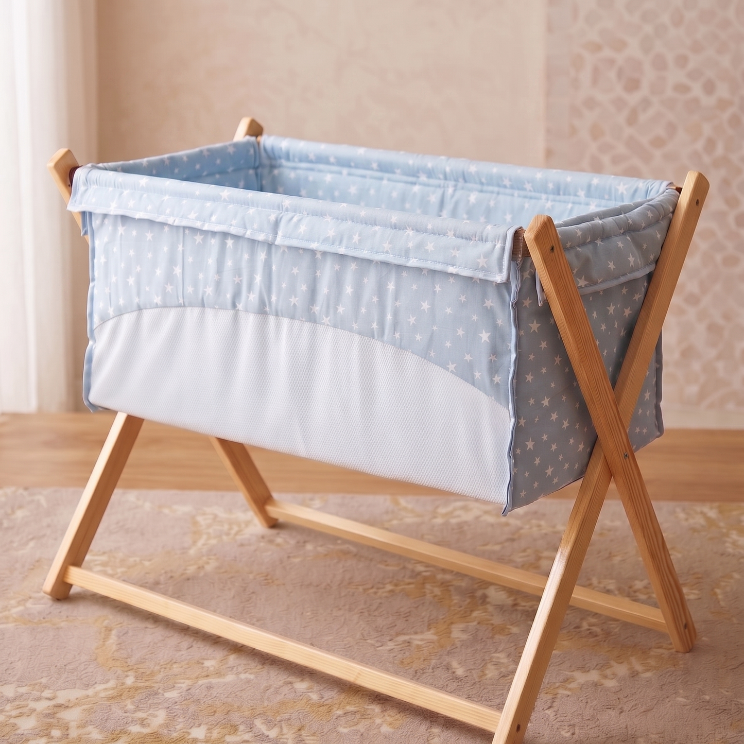 Pack Berceau Bébé en Coton Complèt - Sommeil Paisible et Serein pour Votre Petit.