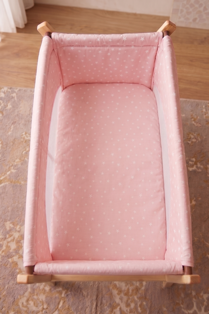 Pack Berceau Bébé en Coton Complèt - Sommeil Paisible et Serein pour Votre Petit.