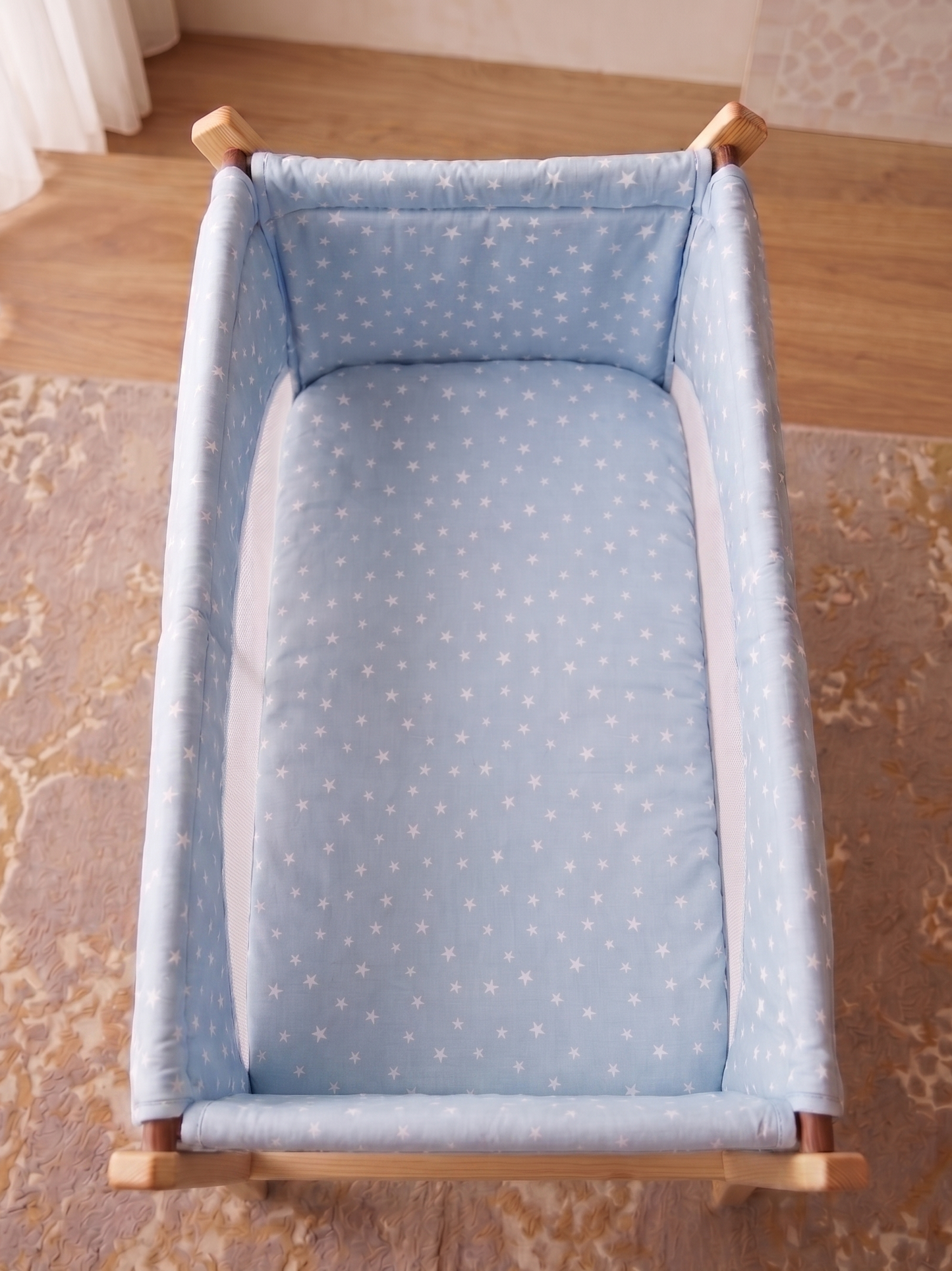 Pack Berceau Bébé en Coton Complèt - Sommeil Paisible et Serein pour Votre Petit.